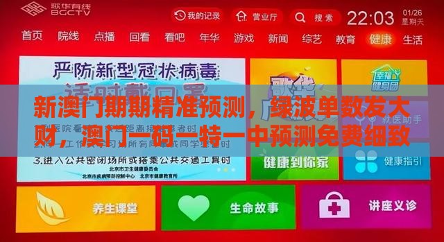 新澳门期期精准预测，绿波单数发大财，澳门一码一特一中预测免费细致解答、专家解析解释与落实​-防范不实推销骗局